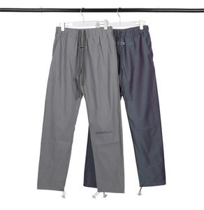 Calças de neblina de névoa de letras essenciais longas calças de streetwear esportes de lápis reflexivo Joggers Roupeding Rogging Sortlantp C3905657