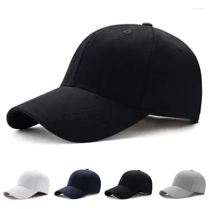 Ball Caps Unisex Hat Plain Curved Sun Visor Outdoor Dustproof Baseball Cap Solid Color Fashion Adjustable Leisure Men Women