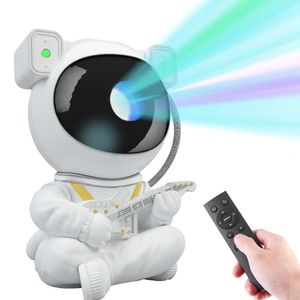 KathLuce Galaxy projector, Tiktok astronaut nebula night light, remote timing 360 rotating magnetic head, star lights for bedroom and gaming room decoration