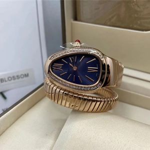 Luxury Ladies Watch Fashion Watch Kwarc Diamond Diamond Watch Diamond Women Watch All Stelle Stael Snake Watch Watch Damskie Zegarek