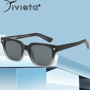 Óculos de sol quadrados pretos Men Praça Aviador óculos de sol pescando de sol dos óculos de sol, designer de marca S40 ivista