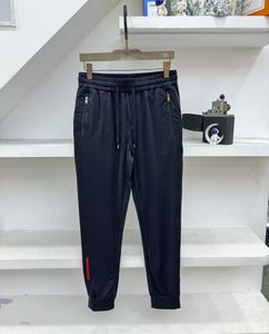 The latest summer mens pants high quality smooth elastic material jogger pants highend brand designer pants