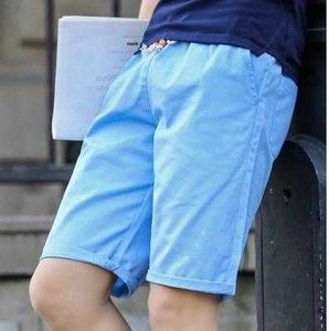 Homens magros de verão calça curta calça masculino shorts casuais