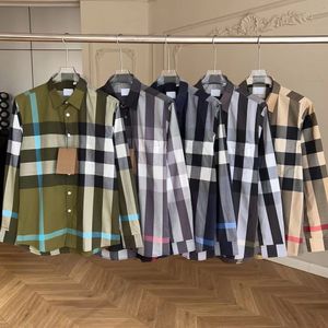 2024 Light Luxury Men's Shirt Men's Women's Striped Letter Printed Graphic Long Sleeve Shirt Fashion Casual Loose Classic Cardigan Jacket