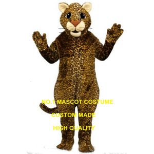 Leaping Leopard mascot costume adult size high quality cartoon cougar theme anime costumes carnival fancy dress 2727 Mascot Costumes