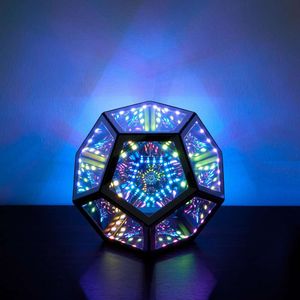 Infinity RGB W LED Desk Light for Bedroom Game Room Decoration