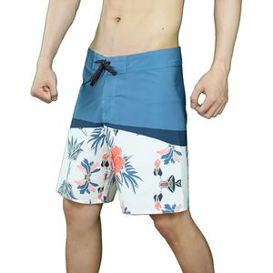 Summer Anti Splashing Four -Sided Elastic Men Surfing Shorts Snabbtorkning Sport Leisure Beach Pants M521 40