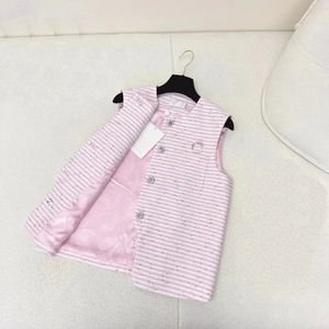 Chan CCジャケット新しいピンクのベストジャケットデザイナー服女性用女性ジャケット2024レディースコートデザイナー