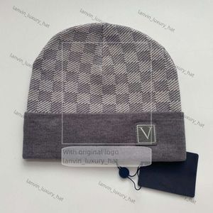 Louiseviution Beanie Hat Wholesale Designer Mens and Womens Beanie Fallwinter Thermal Knit v Letter Hat Brand Bonnet 521