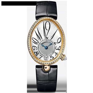 Women Breguat designer watches top quality AAA diamond Naples Queen 18K Diamond Automatic Mechanical Watch Womens 8918BA