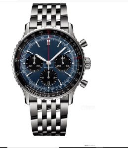 2024 Brexxxxxx Nuovo Designer Movimento Guarda 46 mm Uomo di alta qualità Mens Luxury Watch Multifunction Chronograph Montre Clocks fr