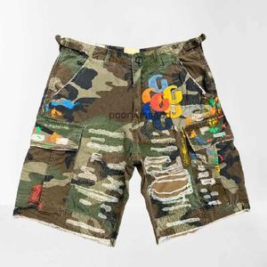 Designer -Shorts Männer Jeans Frauen Herrenhosen Unisex Camouflage Cargo Frühling Sommer Casual CHG23080310