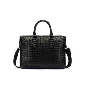 Designer Bottegs Arco -Tasche Venetas Tasche Neue handgewebte Aktentasche Business Schulter Slant Cross Freizeit Handtasche Computer Herren Hnxi