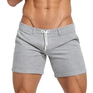 Летние повседневные мужские дышащие шорты Leisure Solid Color Strame Slim Fit Short Pan