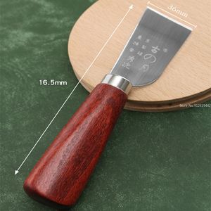 36mm läderskärare DIY läderkonst skärande material läder konst snidskon reparation kniv skalning kniv läder tillverkningsverktyg