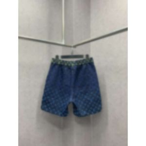 24FW herresdesigner shorts, herrstrandshorts, designer badkläder shorts, tryckt sommarbräda mäns shorts, regnbågen full tryck nya shorts, 5626