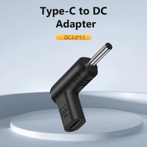 1PCS USB C PD do złącza zasilania DC Universal 12/15/19.5 V Type C do podnośnika do ładowania wtyczki DC