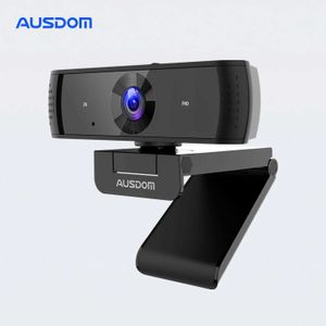 Webcams Ausdom AW651S 2K streaming webcam with privacy cover for autofocus PC camera on switches/laptops J240518