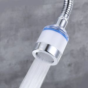 Booster Shower Faucet Filters Tap Nozzle Adapter Water Tap Purifier Kitchen Faucet Extender Rotatable Tap Bubbler G5AB