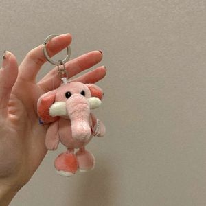 3PCS New Funny Cute Stylish Soft Popular Cartoon Little Animal Pendants Plush Doll Couple Keychains Bag Pendant