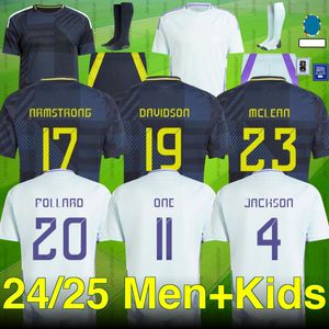 2024/25 Scotland Football Shirt 2024 EURO CPU 2026 QUALIFIERS Soccer Jerseys HANLEY FORREST MCGINN DYKES ADAMS CHRISTIE McGREGOR fans man kid Kids Kit