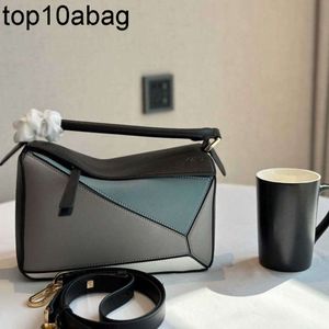 loewebags designer geometriska väskor varumärke handväskor nya pussel handhållna plånbok hög kvalitet stor kapacitet kapacitet crossbody mångsidig mode casual