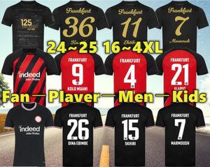 2023/2024 Eintracht Frankfurt Futbol Formaları 23 24 M.Gotze Kostik Sow Kolo Muani Hinteregger Kamada Borre Gömlek Ache Man Futbol Formasyonu