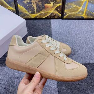 Maison Martin Calfskin Replinca Running Margiela Shoes Mm6 Shoes Rplicat Snakr Sud Womans Mens Flat Run Foam Runnr Trainr Retro Dexun Maison Margela Shoe 145