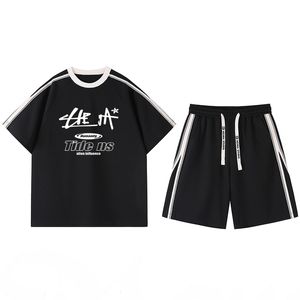 Luxury 2 piece tideins Designer TShirts Shorts Tracksuit Mens English Letters T-shirts Sets two Pants Stylish tees Sportswear man Two-Piece Set Of Shorts Pullover