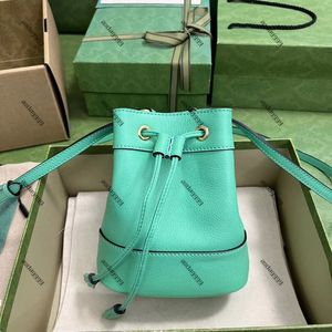 Top -Quality -Umhängetaschen Mode Bucket Bag Crossbody Taschen Vintage Handtasche Luxurys Designer -Taschen Frauen Handtaschen Kordelschalen Taschen Lady Leder