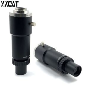 Адаптер 1x микроскоп Тринокулярная камера CCD Адаптер интерфейса для стерео микроскопа LEICA MS5 MZ6 M125 M205 M165 S6D S9D