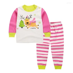 Set di abbigliamento 2024 Autunno neonato ragazzi ragazzi in abiti per neonati/abiti nati per bambini pantaloni da camicia 2pcs Regalo di Natale per bambini