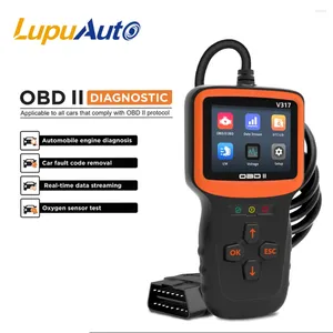 CARRONOIVAL RESPONSÁRIO DO MOTOR UNIVERSAL DO DIAGNÓSTICO DO MOTOR OBD 2 Detector de automóvel II EOBD Sensor de oxigênio em tempo real TE TE