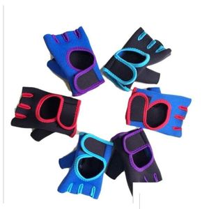 Luvas táticas Sports Fitness Gym Meio Finger Glove Peso REVISTO TREINAMENTO DE TREINAM