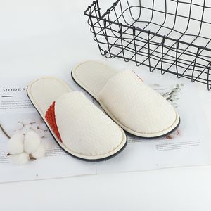 Disposable slippers Luxury hotel travel out slippers hygiene party Family guests use unisex slippers for extra comfort wear manufacturers wholesale