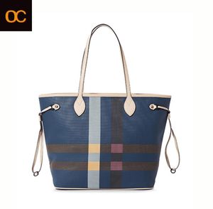 Old Cobbler 2021 Women039s single shoulder bag classic Da mier Azur Plaid Coated canvas handbag top quality Cosmetic Bags fashi2260228