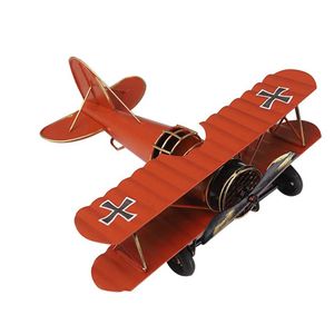 Aeronave Modle ABAODAM Aeronave Modelo de aeronave de aeronaves de metal de ferro Aportações de aeronaves de aeronave Modelo de desktop Decoração de aniversário Presente retrô Aeronave S2452022