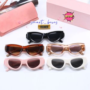 M sunglasses for women designer sunglasses oval glasses UV400 property squared sunglasses Metal leg M letter design M09WS small eyeglasses