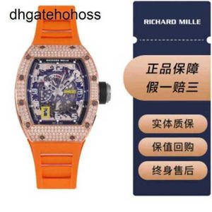 Richamills tittar på Milles Watches Mechanical Millesr Mens RM 030 Rose Gold Orange