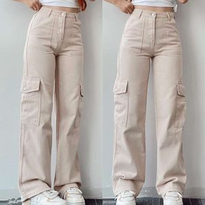 American style workwear pants for women in spring and autumn, high waisted, flesh covering, slimming effect, solid color versatile