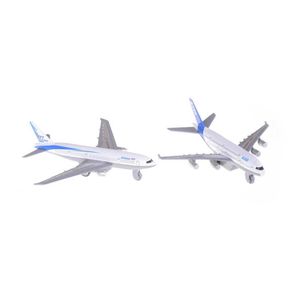 Модельная модель самолета сплав сплавных сплавов Детские игрушки Airbus A380 Boeing Высококачественные новые игрушки S2452089