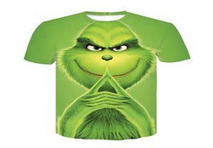 selling Cartoon Menwomen 3d Printed tshirt Grinch movie Short sleeve high quality fashion Tee Tops HipHop t shirt s6xl3912241