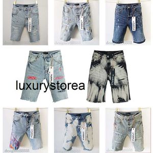 purple jeans short mens short designer jeans straight holes casual summer Night club blue Womens shorts style luxury Patch Same style purple brand jeans