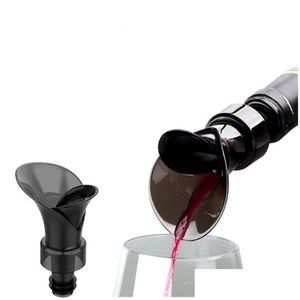Bar Tools Abs Wine Aerator Pourer Premium Auperating Red Decanter Cap Spout Stopper Bottle Mouth Mouth Dispenser Drop Delivery Home Garden Kit DHKPQ