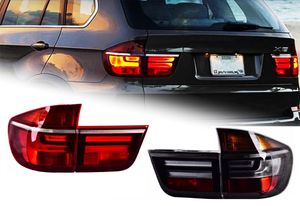 LED-blinkers bakljus för BMW X5 E70 TAILLIGHT 2007-2013 Bakre Running Brake Reverse Lamp Car Accessories