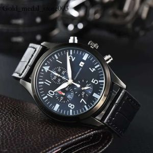 Iwcity Watch Oryginalne luksusowe iwcity męskie zegarek Pilot Chronograph Black Dial Watches Wysokiej jakości projektant zegarek dla mężczyzn Orologio di Lusso najwyższej jakości 24SS 115