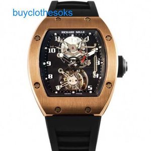 Modern RM Wrist Watch Tourbillon ativo assistir de alta qualidade Relógio mecânico MOVEM MOVIMENTO VINHO CARROL DE VINHO