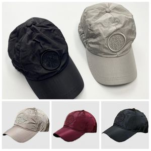 Dopasowane czapki projektant baseballowy kapelusz na czapkę man na wyspie Cappello Snapback plażowy ciężarówki baseballowe Projektanci Kobiety Golf Sunshade Retro Pure Color FAF024 H4