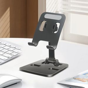 2024 Portable Desktop Holder Foldbar Mini Moblie Phone Stand för iPhone 14 13 Pro Max iPad Xiaomi Desk Bracket Portable Stand