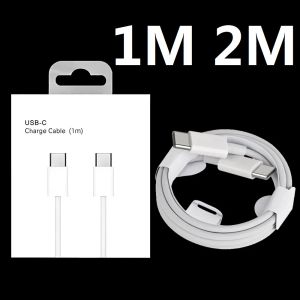 1m 2m 20W PD -Kabel C bis C Typ C USB C Kabelkabellinien Ladekabel für Samsung S10 S20 S22 Note 10 HTC LG mit Einzelhandelsbox